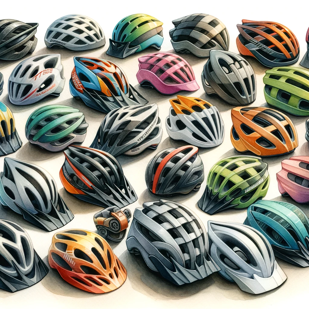 自転車ヘルメットの多様性