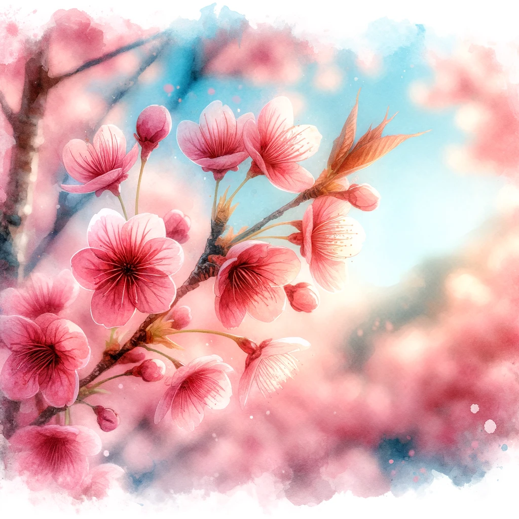 春の訪れ：桜