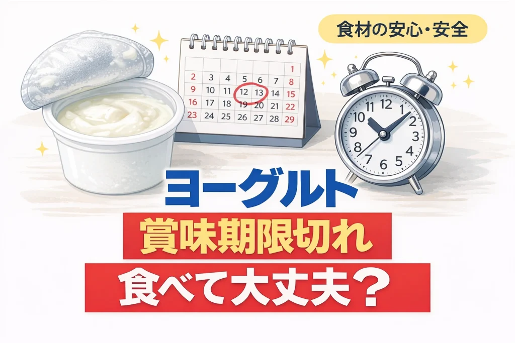 ヨーグルトの賞味期限切れは食べて大丈夫？保存と見分け方を解説するアイキャッチ画像