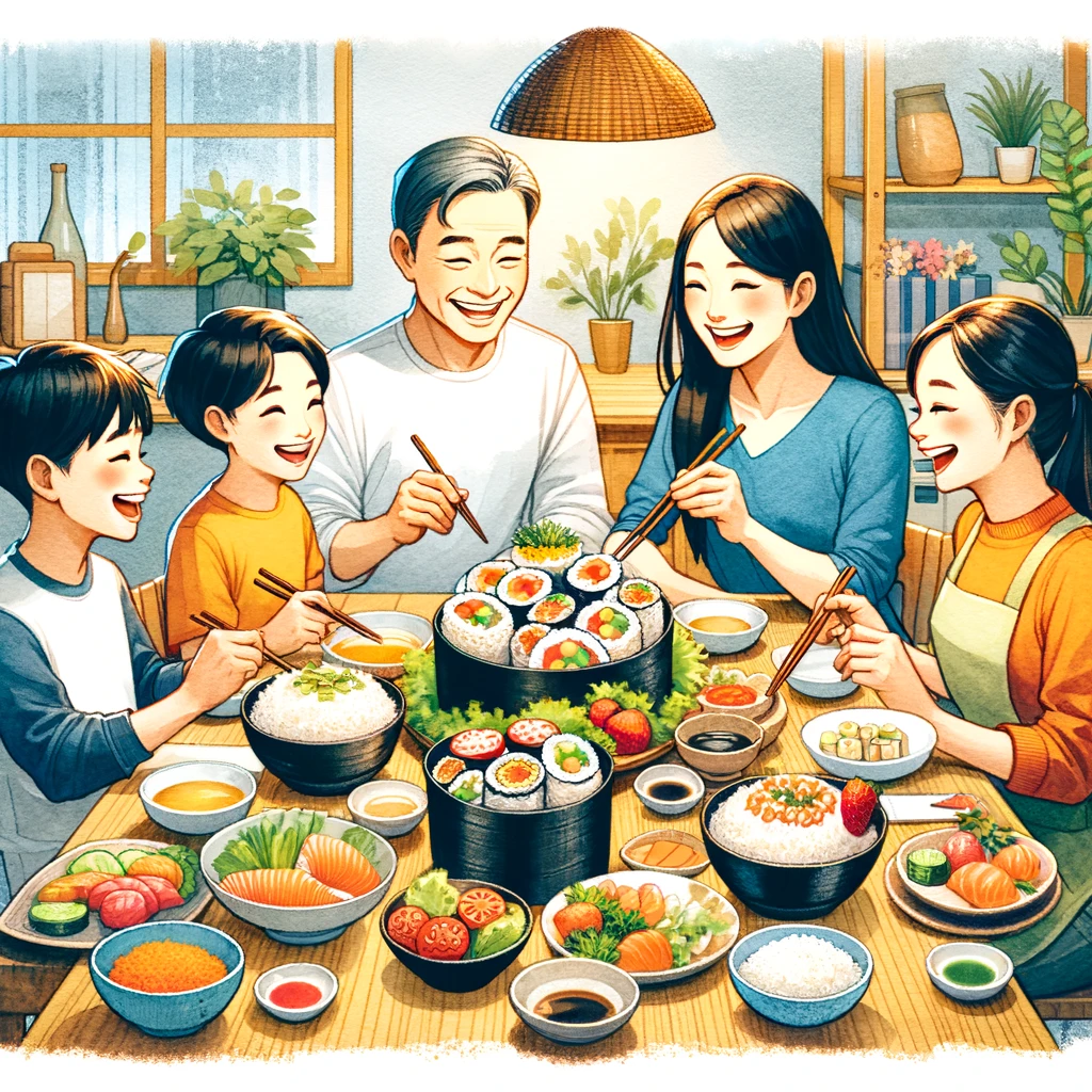 家族で楽しむ酢飯リメイク料理